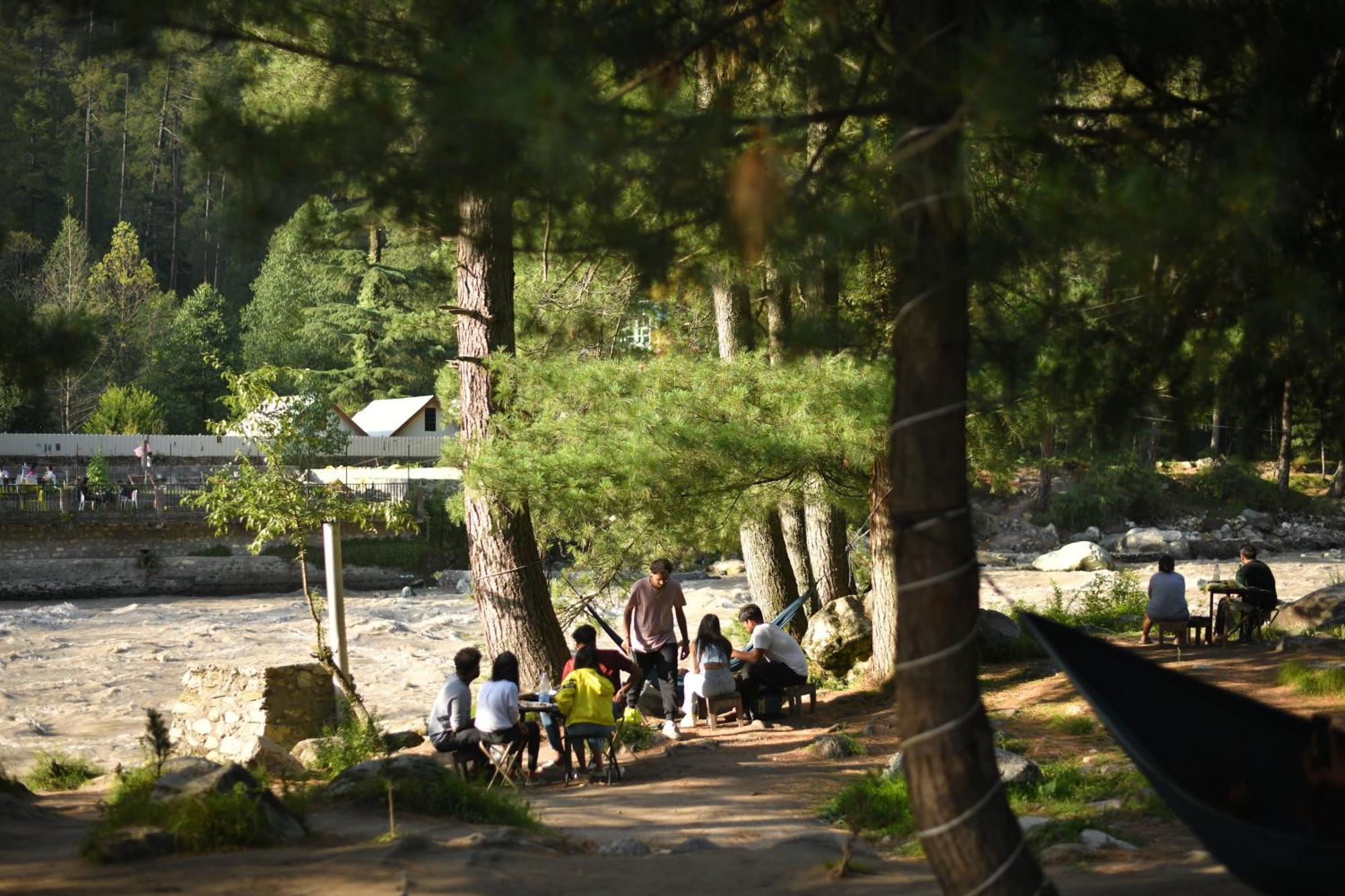 Himtrek Riverside Camps, Kasol Eksteriør bilde
